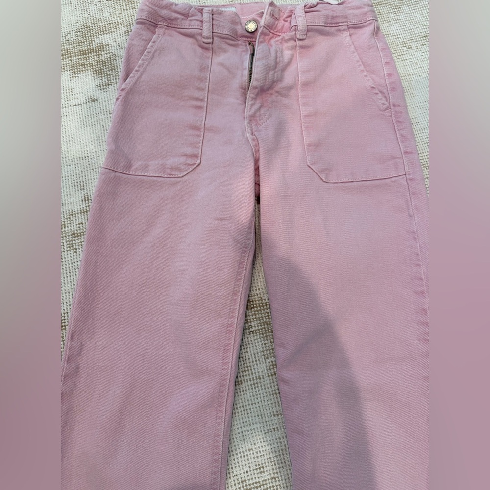 Girls Pink Jeans
